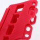 thumbnail image 5 of Guía de la cubierta de la cadena del piñón delantero Cola KX250F KX450F 2009-2017 ATV rojo Guía de cadena CNC, 5 of 8