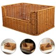 thumbnail image 1 of unbranded Canasta Multiusos Tejida En Imitación Rattan Para Uso En Casa Y Oficina, 1 of 5