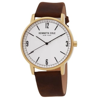 Men's KC1568 Iconic Dress Watch (Black Leather) - Walmart.com