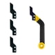 thumbnail image 3 of Herramienta para quitar lechada Sierra para lechada de azulejos Accesorios multifuncionales premium Antideslizantes Amarillo, 3 of 9