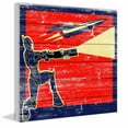 thumbnail image 2 of Direct Force Painting Print on White Wood, 2 of 5