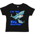 thumbnail image 3 of Inktastic I'm the Big Brother Shark Boys Toddler T-Shirt, 3 of 5