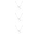 thumbnail image 5 of Collar de amistad de constelaciones Qarigey Ins doce signos del zodiaco colgante Escorpio Plata Type1 NO1, 5 of 6