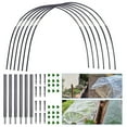 thumbnail image 3 of Billuyoard Aro de túnel para plantación de jardinería, aros de soporte a prueba de insectos, soporte plegable para plantas, herramientas, Jardín y Patio 30 piezas, 3 of 6