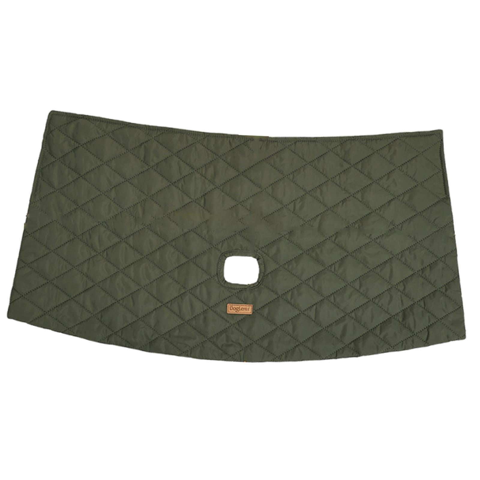EHJRE Pet Strollers Edge Cover Mat Front Cover Practical Portable Accessory Premium Washable Professional Durability Pets Dirts Mat Green