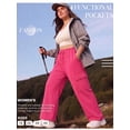 thumbnail image 5 of Cueply Women's Plus Size Wide Leg Cargo Sweatpants High Waisted Drawstring Lounge Pants with Pockets, 5 of 7