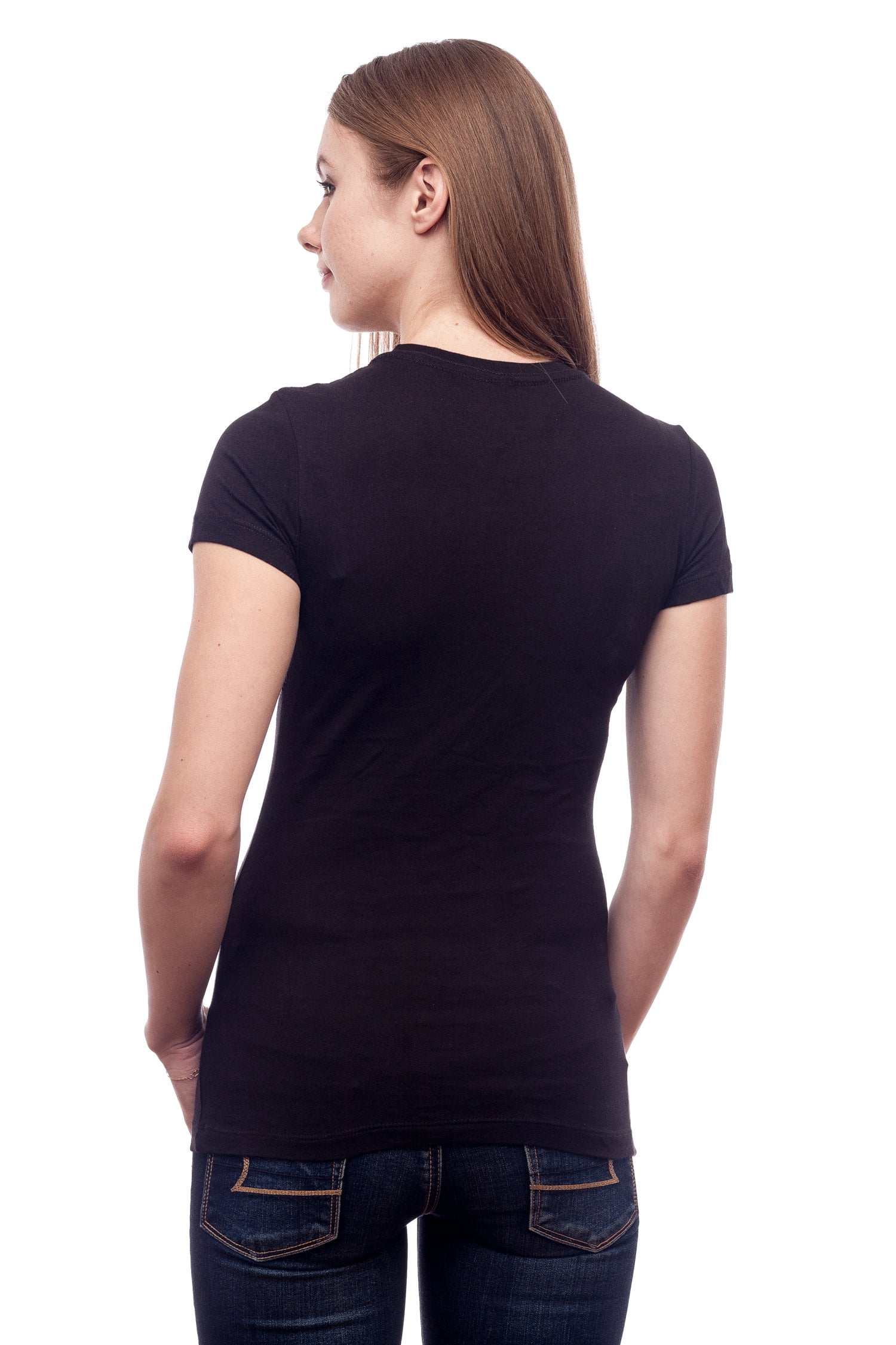 Women's Short Sleeve Jersey Crewneck T-Shirt