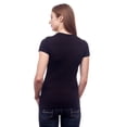 thumbnail image 2 of Women's Short Sleeve Jersey Crewneck T-Shirt, 2 of 2