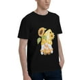 thumbnail image 2 of Bingfone Sunflower Gnomes 3 Men'S Loose Fit Short-Sleeve Pocket T-Shirt, 2 of 7