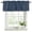 Blue, Indigo, Navy, Slate, variant on 2 Pack Valances for Window, Indigo Blue Short Curtains for Kitchen Bedroom Living Room, Farmhouse Vintage Blue Solid Color Rod Pocket Small Window Treatment Valance Drapes 42 x 12 Inch