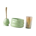 thumbnail image 2 of Kit de 4 piezas para preparar té matcha, incluye recipiente y soporte para batidor verde brillante, 2 of 9