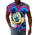 thumbnail image 1 of New Disney T Shirts Mickey Mouse Cartoon Anime 3D Print Streetwear Men Women Fashion Oversized T Shirt Kids Boys Girls Tees TopsXS Gao Jinjia LED, 1 of 2