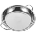 thumbnail image 1 of Mobutofu 1Pack Stainless Steel Cooking Pot Easy to Clean Round Bottom for Camping, 1 of 7