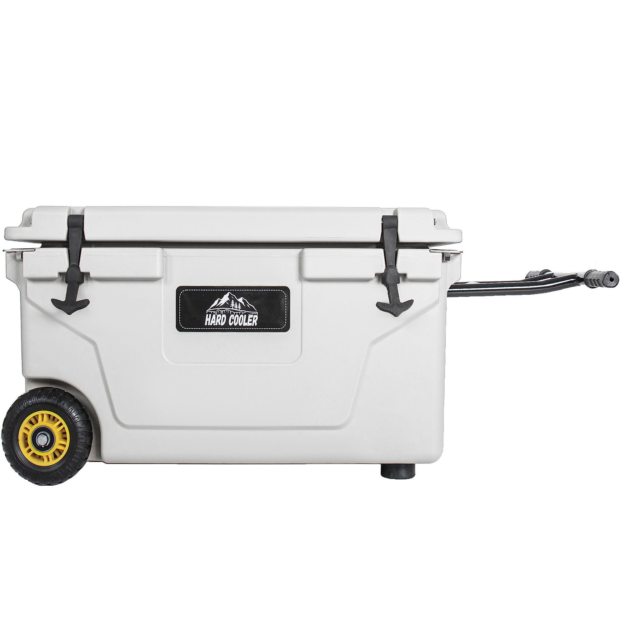 65 Quart , Ultra-Tough Hard Shell Ice Chest – Heavy-Duty Insulated Portable Cooler with 6-Day Ice Retention for Camping, Job Site, Tailgating, Beach & Fishing