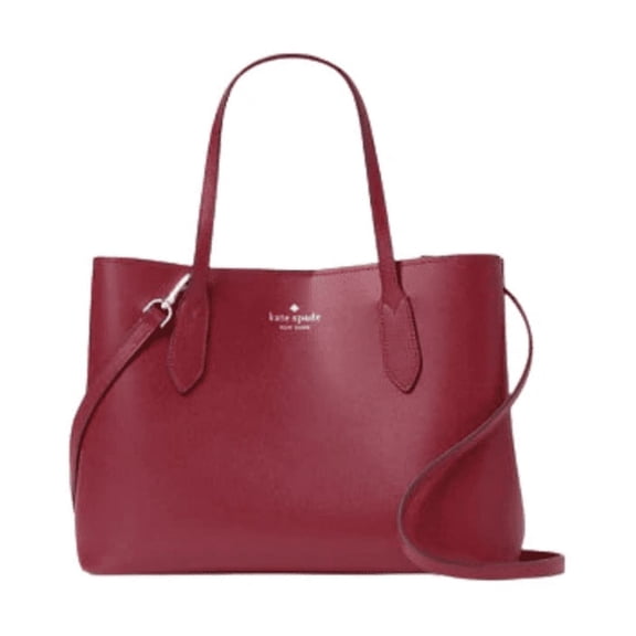 Kate Spade Harper Satchel Crossbody Berry Cobbler Medium