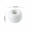 thumbnail image 3 of Urbanstrive Sleek Modern Ceramic Toothbrush Holder Stand For Bathroom Vanity Countertop Organizer, 3 of 7