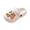 White, variant on Djtdsds Kids Themed Clog Sandals Soft Non- Open-Toe Slippers Color:Blue,Size:9.5-10 Years