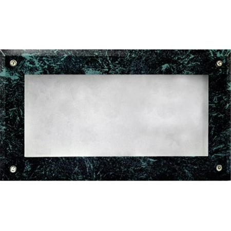 

Dabmar Lighting DSL1001-VG Recessed Open Face Brick Step & Wall Light Verde Green - 5 x 8.90 x 3.15 in.