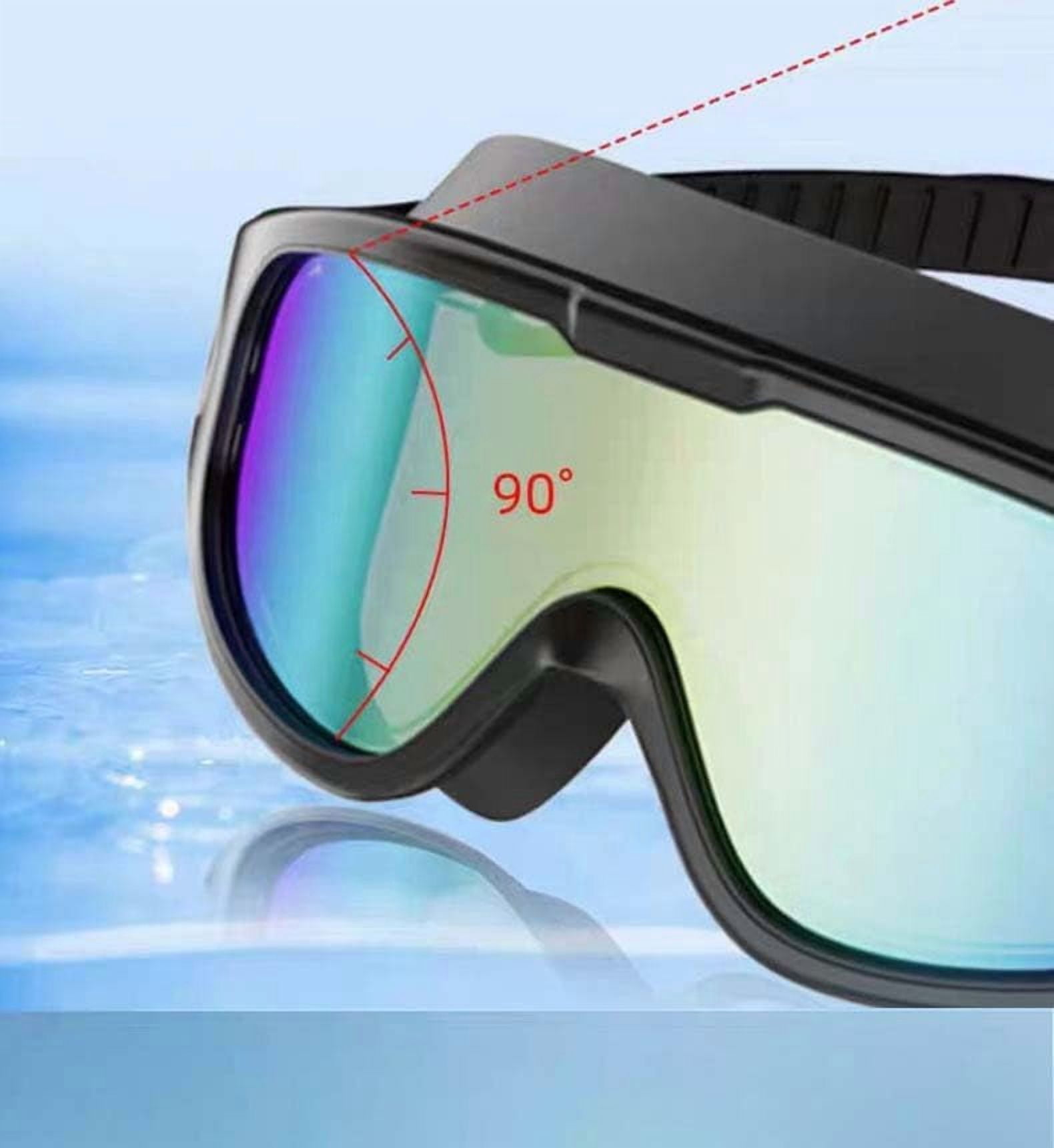 Blumi Baby Swim Goggles with HD Anti-Fog UV Protection & Leak-Resistant, Includes Nose Clip + Ear Plugs for Infants