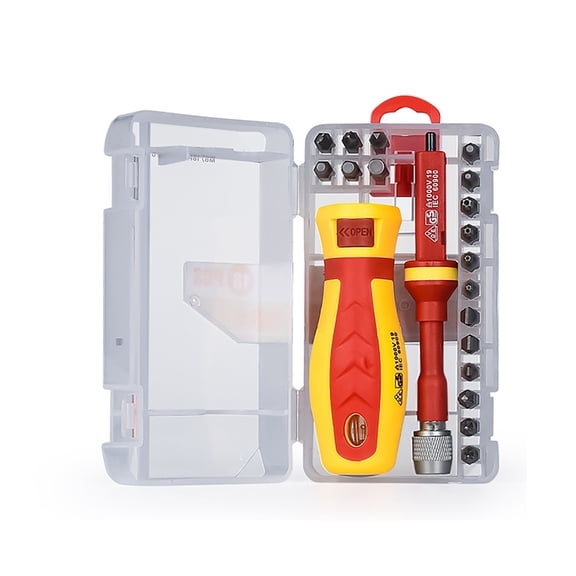 18 in 1 Insulated Screwdriver Set for Electrician Professional Tool Screw Driver Bits Insulation Hand Tool Set