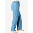 thumbnail image 4 of Woman Within Plus Size Tall Perfect Side Elastic Denim Jean, 4 of 5