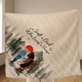 thumbnail image 2 of Custom Personalized Horse Girl Quilt/Single Layer Fleece Blanket - Gift Idea, 2 of 9