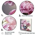 thumbnail image 3 of Designart "Still Life Of Pink Peony Bouquet I" Peonies Floater Framed Canvas Wall Art, 3 of 5