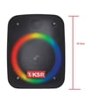 thumbnail image 3 of Bocina de 4 pulgadas recargable Kaiser KSW-5004, 3 of 8