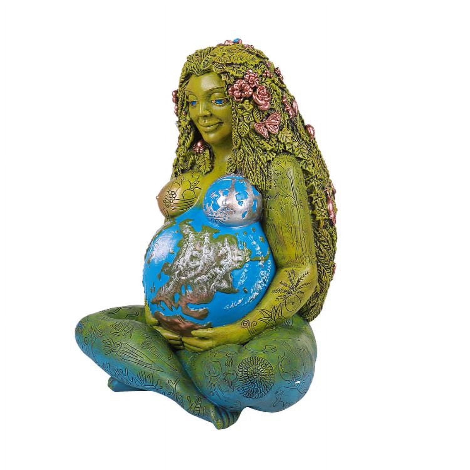 24 Inches Tall Millennial Gaia Mother Earth Goddess Statue by
