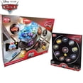 thumbnail image 4 of Disney Pixar Cars Curve Launcher Lightning McQueen Mini Sheriff Sarge Mater Ramone Modelo de coche de metal Regalo de Navidad para niños, 4 of 5