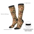 thumbnail image 4 of Gaeub Chaussettes Design Imprimé Léopard Animal Chaussettes Hautes Extensibles pour Hommes Femmes Adolescents, Chaussettes de Softball Soccer pour Randonnée, Sport, 4 of 6