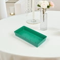 thumbnail image 4 of PAMINGONO 8Pcs Green Rectangle Flower Mud Tray Floral Foam Holder for Wedding Party Decorations, 4 of 8