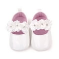 thumbnail image 3 of nvzhuang Baby Girls Moccasinss Shoes Flower Decor PU Leather Flats Shoes Non-Slip Summer Shoes, 3 of 6