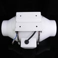 thumbnail image 4 of Home Kitchen Bathroom Inline Pipe Extractor Extractor Fan Fan Low Noise 4 Inch Duct Boosting Hydroponic Exhaust Ventilator Ventilation Fans, 4 of 8