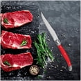 thumbnail image 2 of Cuchillo Laguiole LaguioleRed 1pza 23 cm Carmesí Acero Inoxidable Cuchillo para carne., 2 of 3