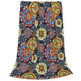 thumbnail image 2 of Sikiie Colorful Compasses Ultra-Soft Micro flannel Blanket Luxury All Seasons Warm Blanket for Bedding Sofa and Travel (4 sizes)-50"x40", 2 of 7