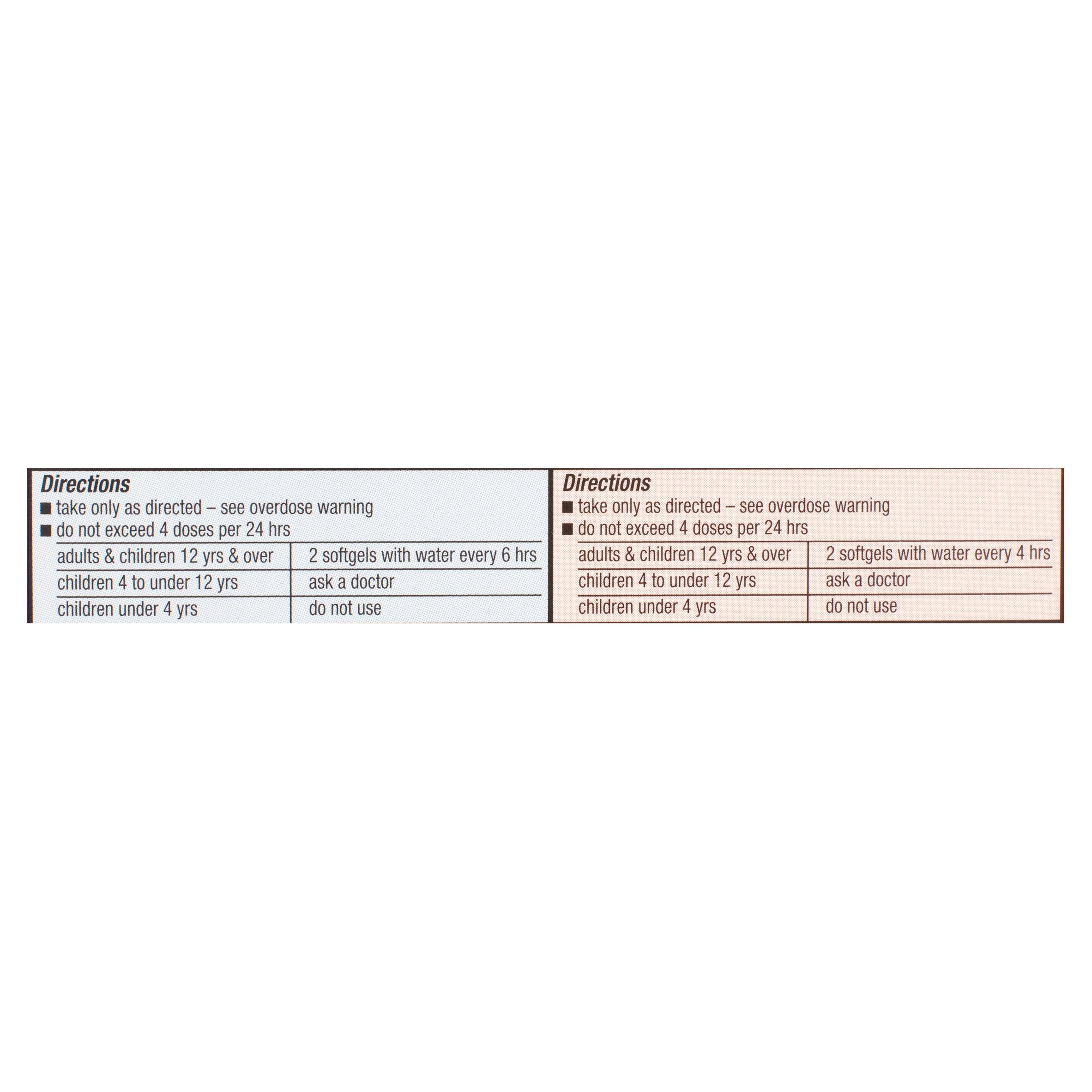 Equate Cold & Flu Relief Multi-Symptom Daytime/Nighttime Combo Pack Softgels; Cold Medicine 48 Count