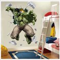 thumbnail image 2 of Gusuhome Superhero Hulk Wall Sticker Decals 3d Avengers Cartoon Detachable PVC for Kids Room Bedroom Wall Decor, 16 inches x 24 inches, 2 of 5