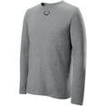 thumbnail image 2 of Evoshield Men's Long Sleeve Training T-Shirt Grey 3Xl, 2 of 3