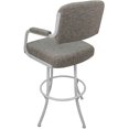 thumbnail image 2 of Swivel Metal Extra Tall Stool 34" Seat - M-110 - Jetty June Tan - White, 2 of 4