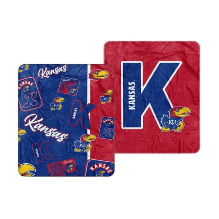Kansas Jayhawks 50- x 60- Dream Weave Throw Blanket