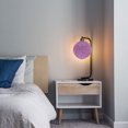 thumbnail image 4 of Mobutofu ceiling light cover shade Lampshade Purple Rustic Style 1Pack, 4 of 6