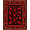 Black, Pattern 3, variant on ODIKA 2x3 Machine Washable Non-Slip Area Rug, Festive Pine Tree Doormat with Sparkling Topper Design High Traffic Rug with Pad, Red, 628726