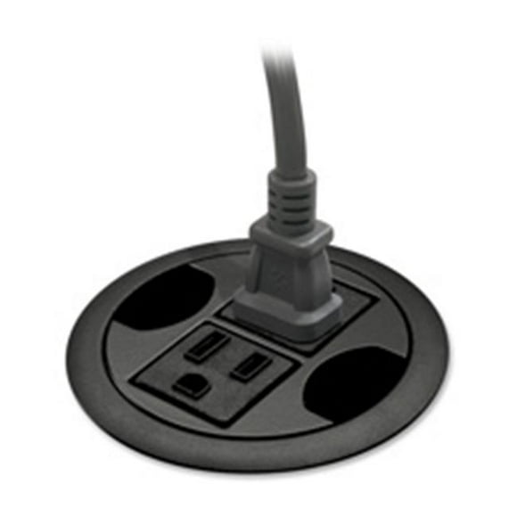 HON Company HONGRMTACX Power Hub Grommet- 3in. Diameter- Black