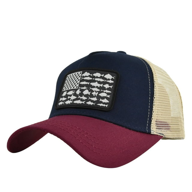 GDREDA Mens Baseball Caps Baseball Cap Trucker Hat For Men Women Adjustable Outdoor Mesh Snapback Hat,RD1