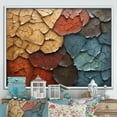 thumbnail image 1 of Designart Arbre Brun-Rouge Décoration Murale Encadrée, Arbre Brun-Rouge Décoration Murale Encadrée, composition Abstraite Bleu Beige Arbre Brun-Rouge, Décoration Murale Encadrée Blanche Traditionnelle, Cadre Couleur Blanc, 1 of 5