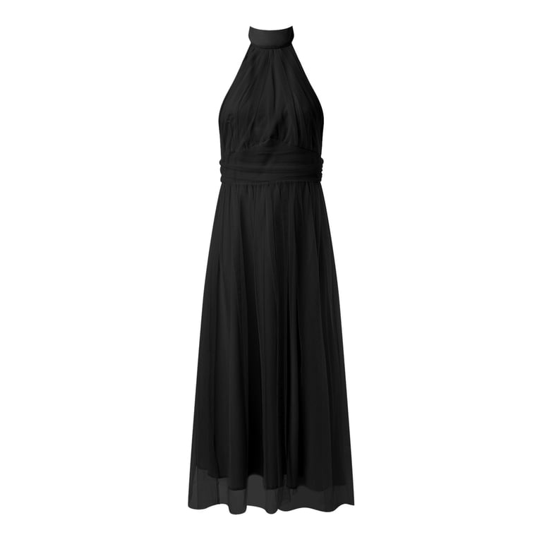 slim fit dress slacks Women's elegant sheath dress in black tulle with high neck Antonio Marras