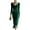 Army Green, variant on Women's Casual Dress Long Sleeve Elegant Fitted Classic Solid Color Midi Dress for Spring Fall Office Daily,Army Green,L