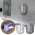 thumbnail image 1 of Caja De Almacenamiento Dispensador de toallitas de pared con ventosas, porta pañuelos recargable de gran capacidad, diseño de ondas JASKFLY, 1 of 7