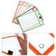 thumbnail image 4 of Protectores de hojas de 6 piezas Cubierta de papel de diseño transparente Protector de hojas sueltas Bolsa de protección de archivos de papel (color aleatorio), 4 of 6